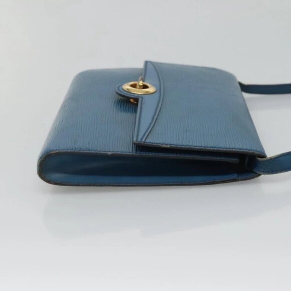 LOUIS VUITTON Epi Pochette Arche Shoulder Bag Blue - Picture 7 of 15